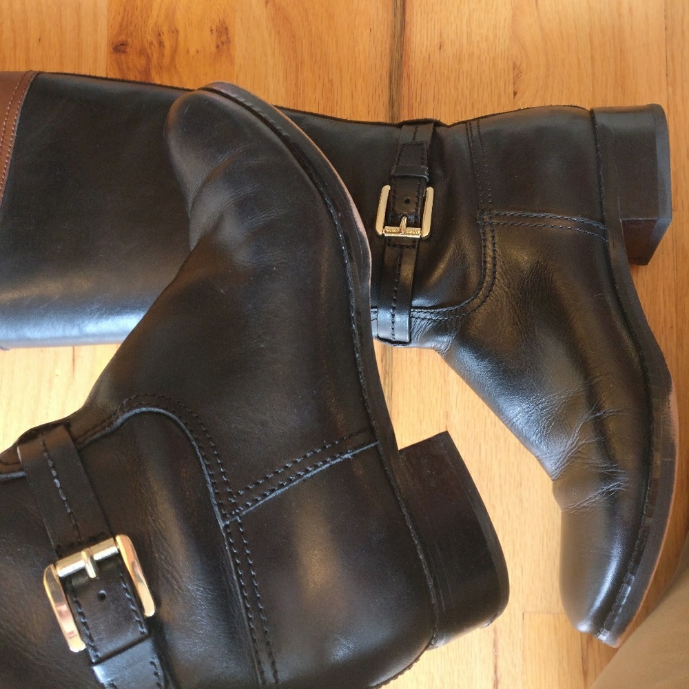 Michael kors stockard leather riding boot in BOX - Picture 4 of 8
